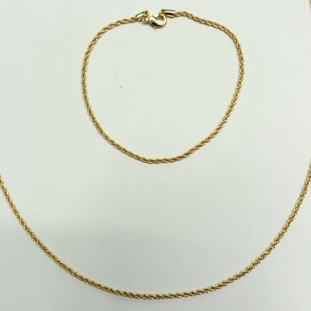 CC01818 18K sariq oltin bilan qoplangan mis to'plami