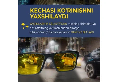 Polarized glasses Magniklip 6 in 1