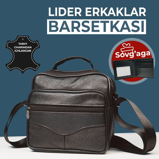 Erkaklar charm sumkasi "Lider"