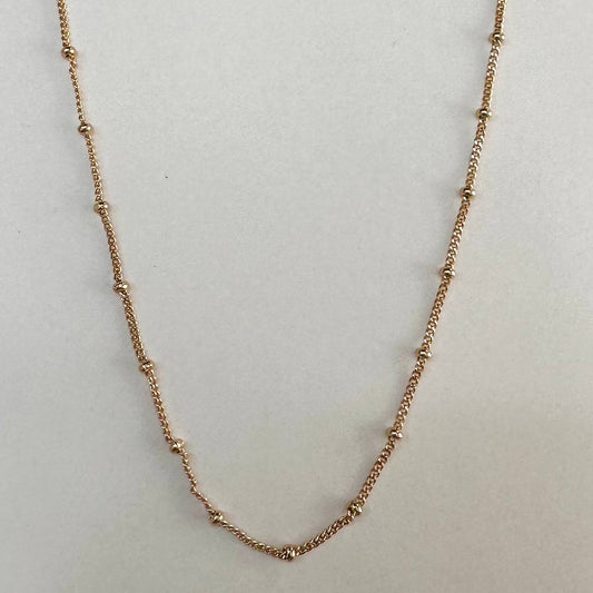 CC01628 Necklace 18K Gold Plated Copper