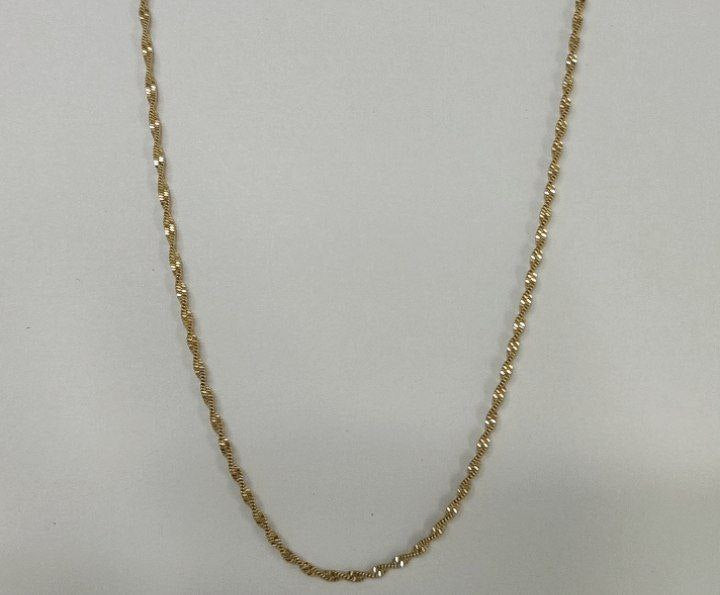 CC02142 Necklace 14k yellow gold plated