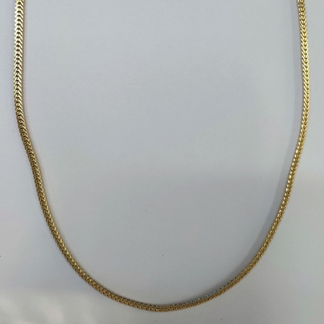 CC02137 Necklace 14K yellow gold plated Copper