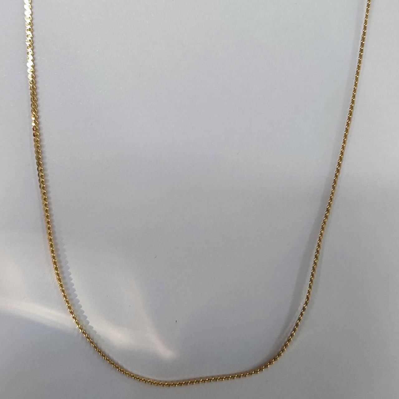 CC02138 Chain 14K Yellow Gold Plated Copper