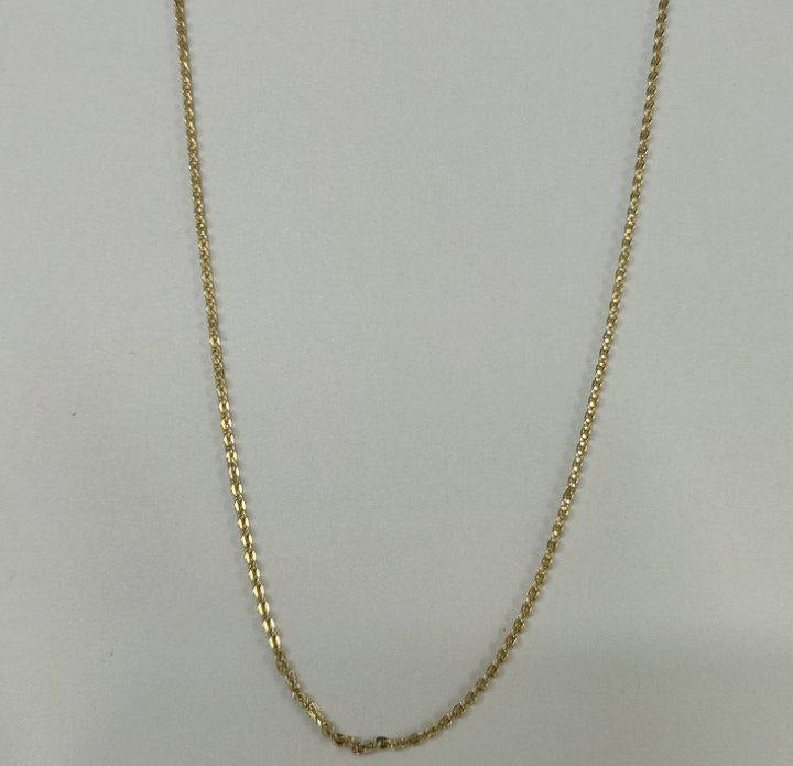 CC02139 Necklace 14K yellow gold plated Copper