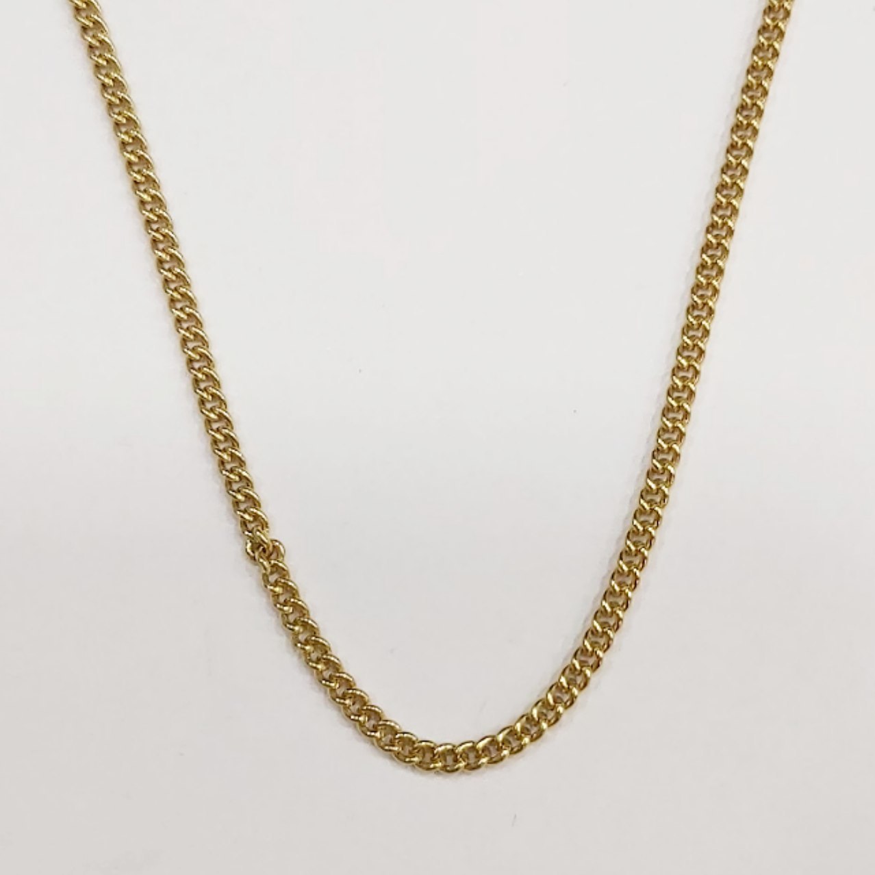 SZ16652 Chain Silver 925 (Gold Plated)