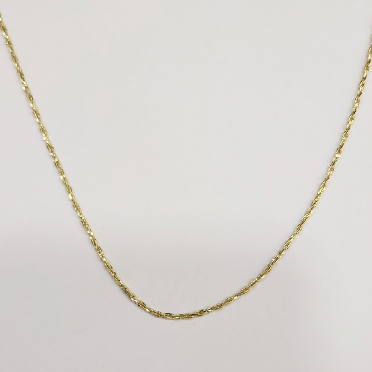 SZ16654 Chain Silver 925 (Gold Plated)