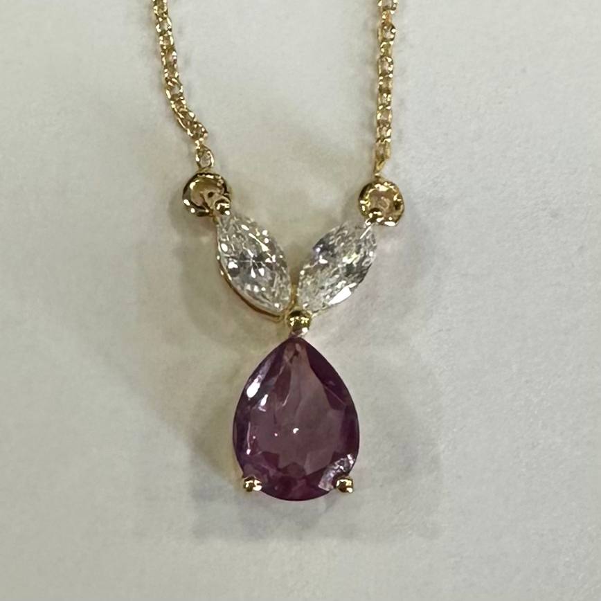 SZ16696 Marjon Kumush 925 Alexandrite Linde Fianite (oltin bilan qoplangan)