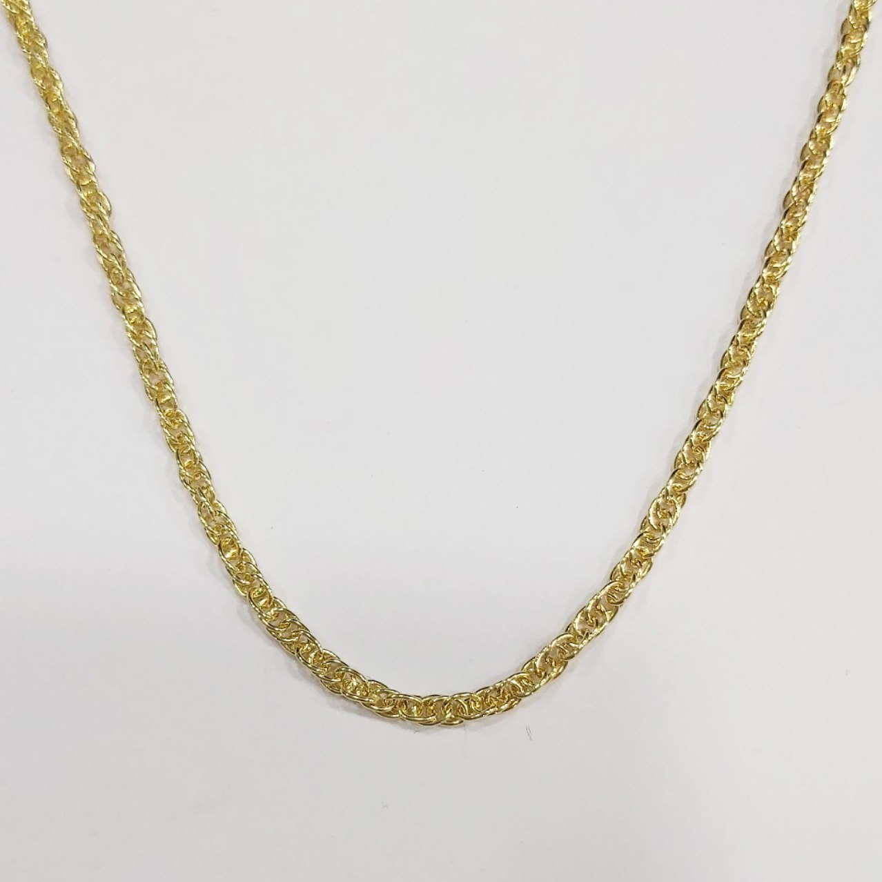 SZ16655 Chain Silver 925 (Gold Plated)