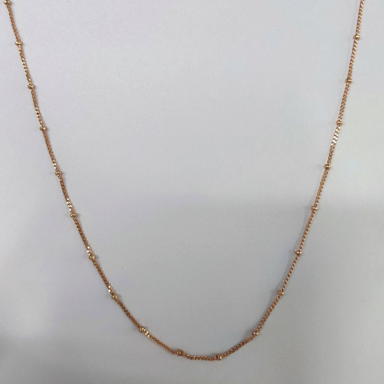 CC02126 Chain 18k yellow gold plated Copper