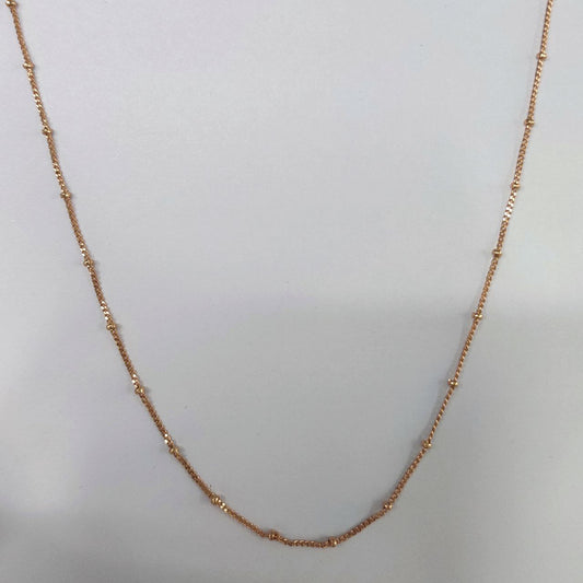 CC02126 Chain 18k yellow gold plated Copper