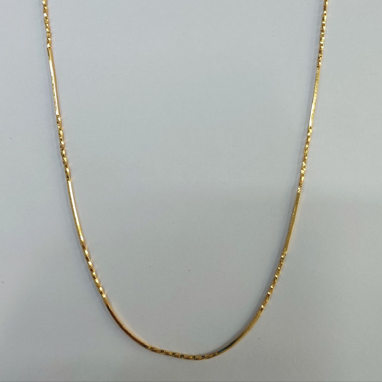 CC02127 Chain 24k yellow gold plated Copper