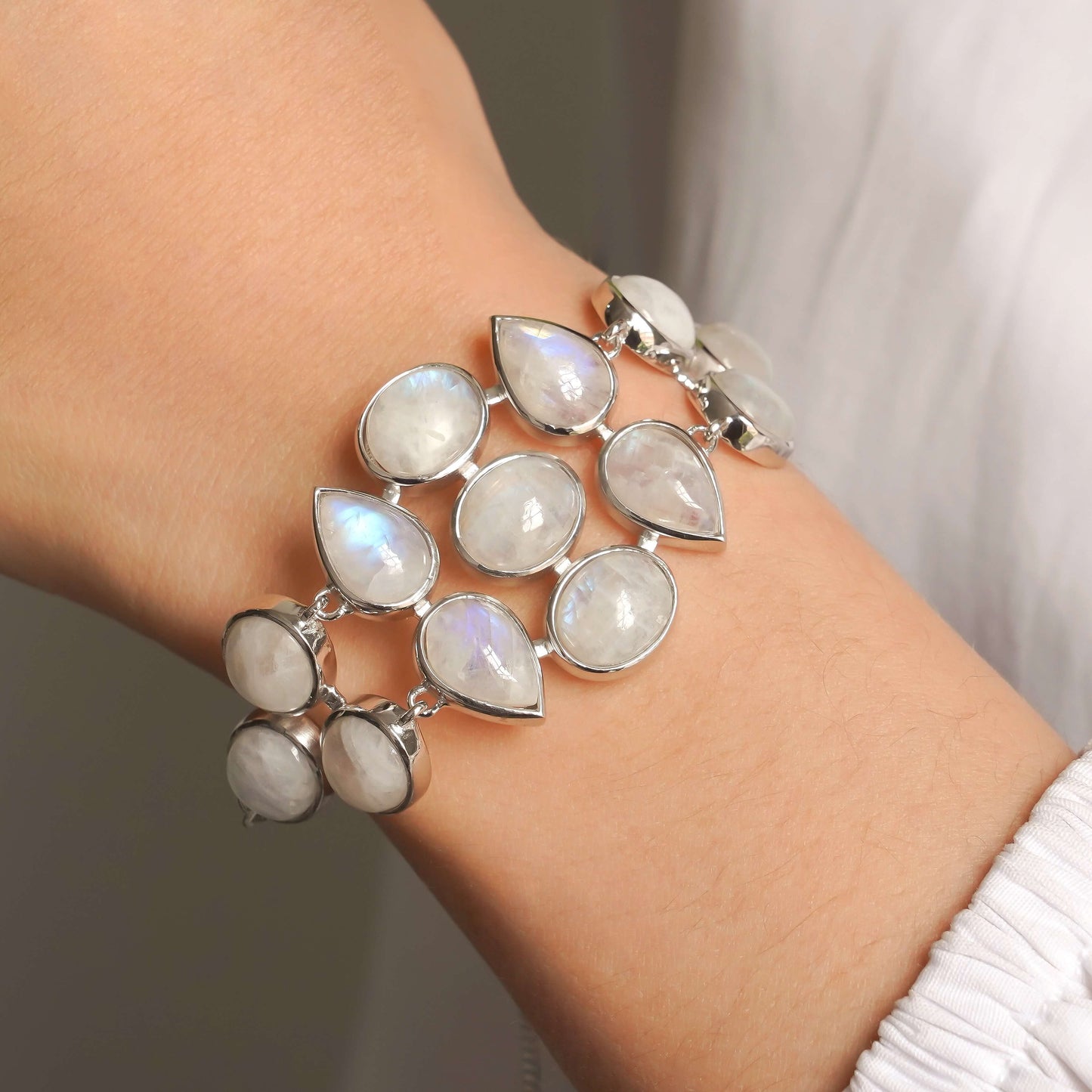 SZ12744 Bracelet Silver 925 Moonstone