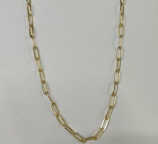 CC02130 Chain 18K Yellow Gold Plated Copper