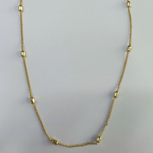 CC02131 Necklace 18K yellow gold plated Copper