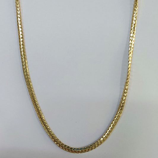 CC02133 Necklace 14K yellow gold plated Copper