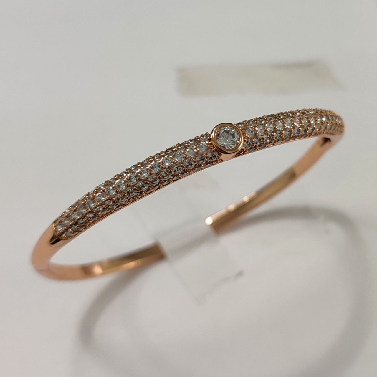 CC00766 Bracelet 18K Gold Plated Brass Cubic Zirconia