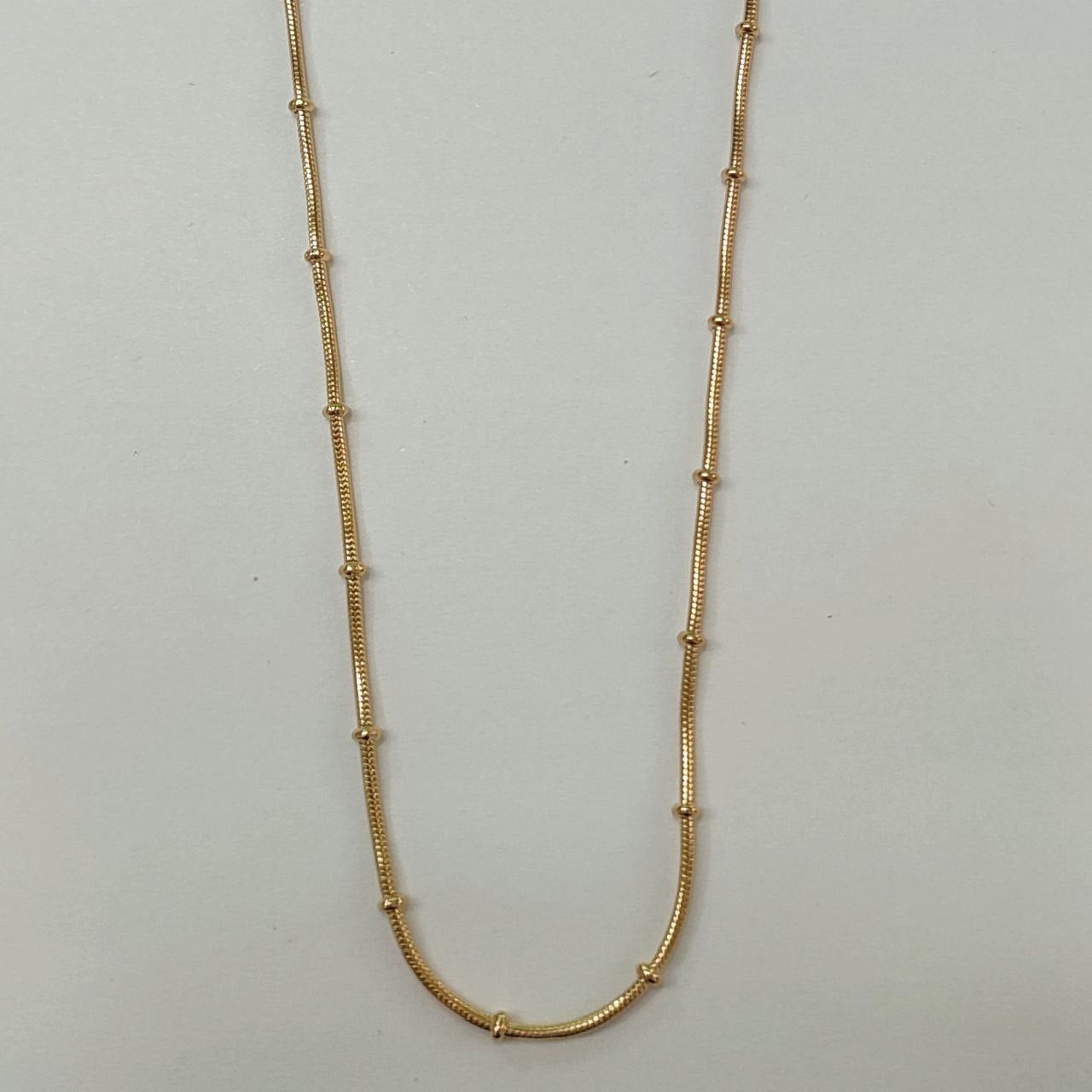 CC01153 Necklace 18K Gold Plated Copper