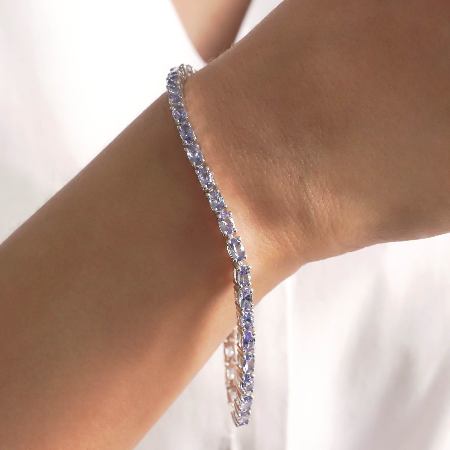 SZ11663 Bracelet Silver 925 Tanzanite