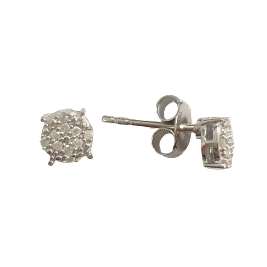 SZ11825 Earrings Silver 925 Diamond