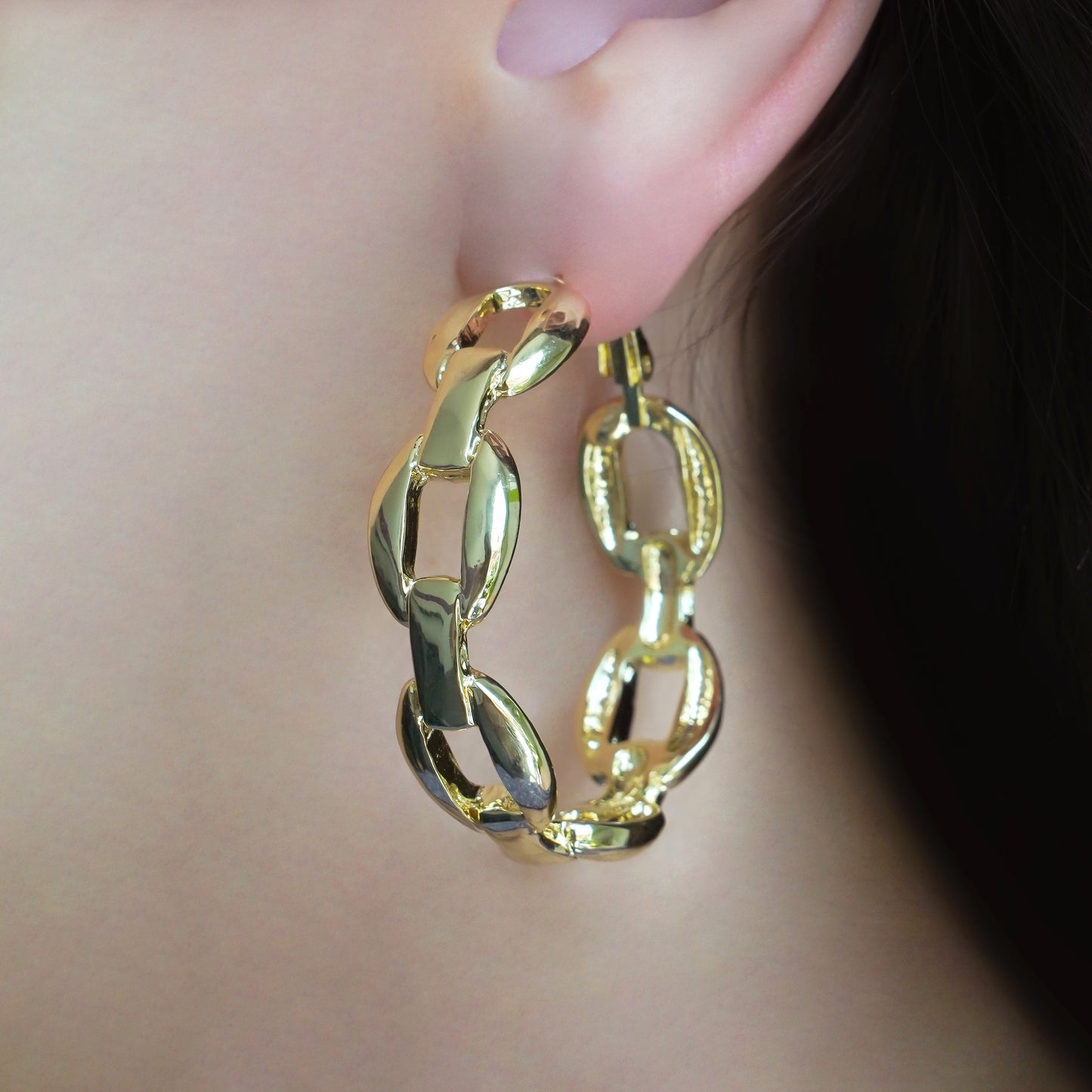 CC01348 Earrings 18k yellow gold plated Alloy