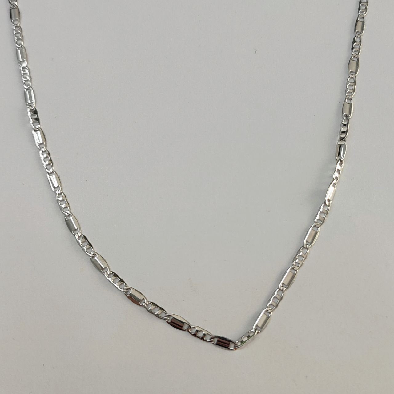 CC00671 Necklace 18k white gold plated Copper