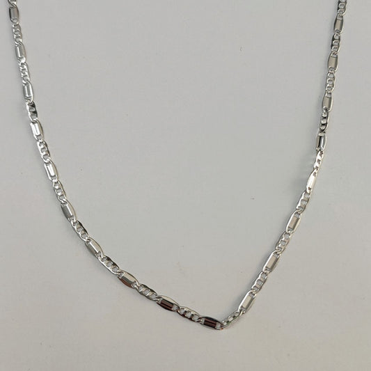 CC00671 Necklace 18k white gold plated Copper