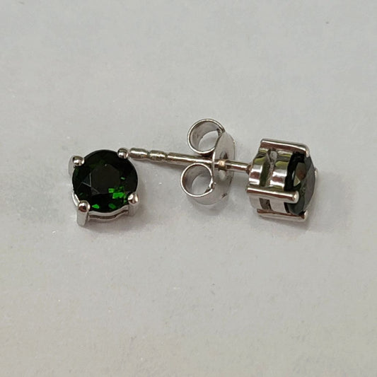 SZ13006 Earrings Silver 925 Chrome diopside