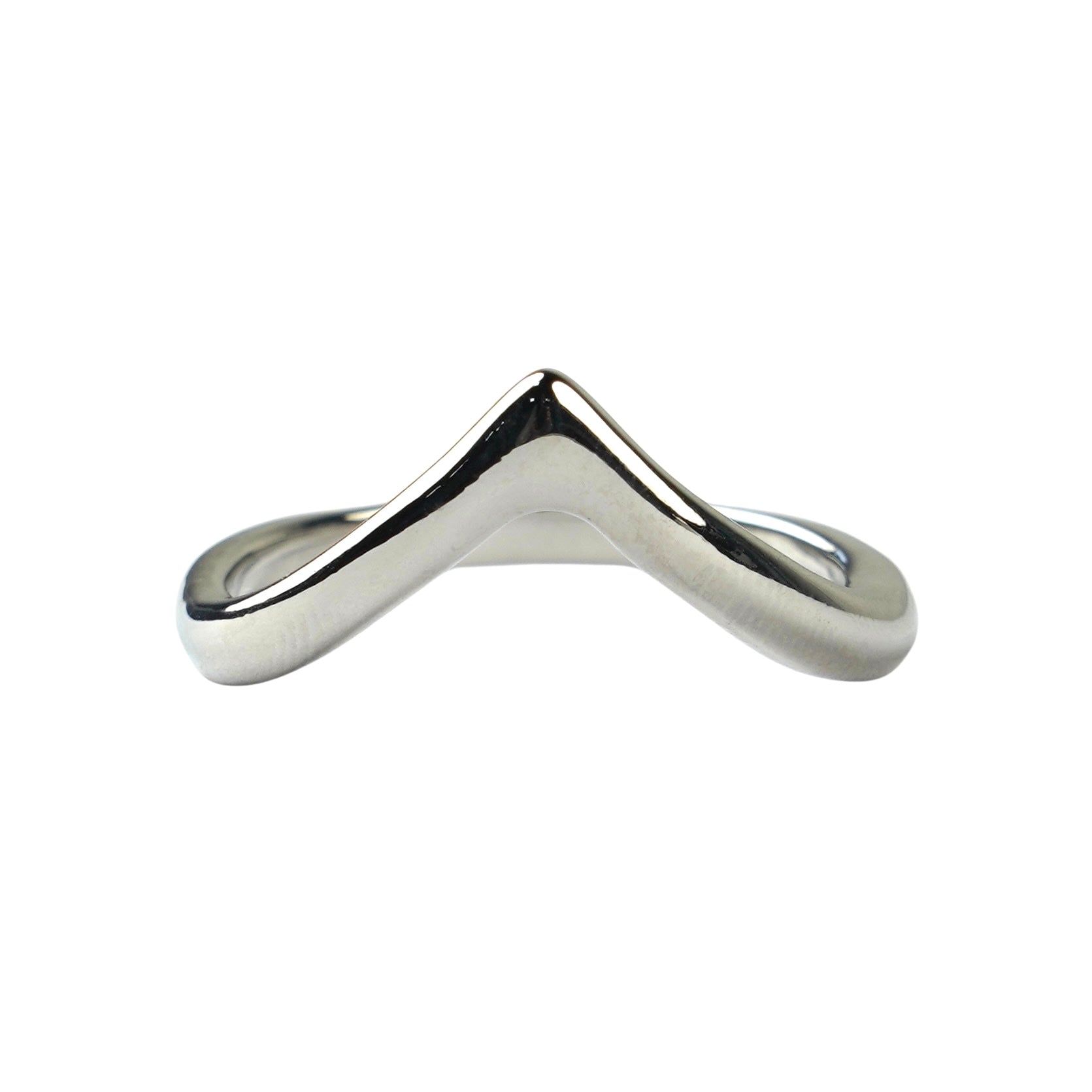 CC00510 Ring Copper white gold plated 18k