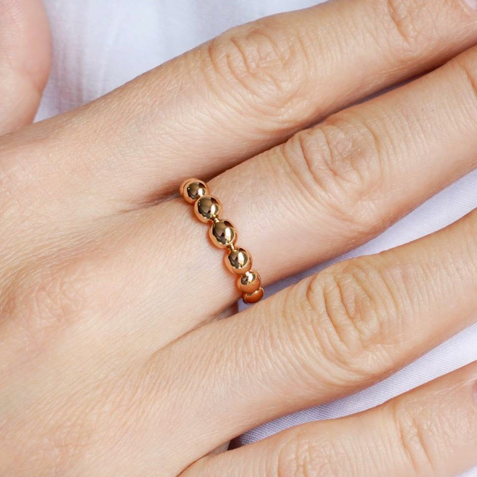 CC00697 Ring 18K gold plated Copper