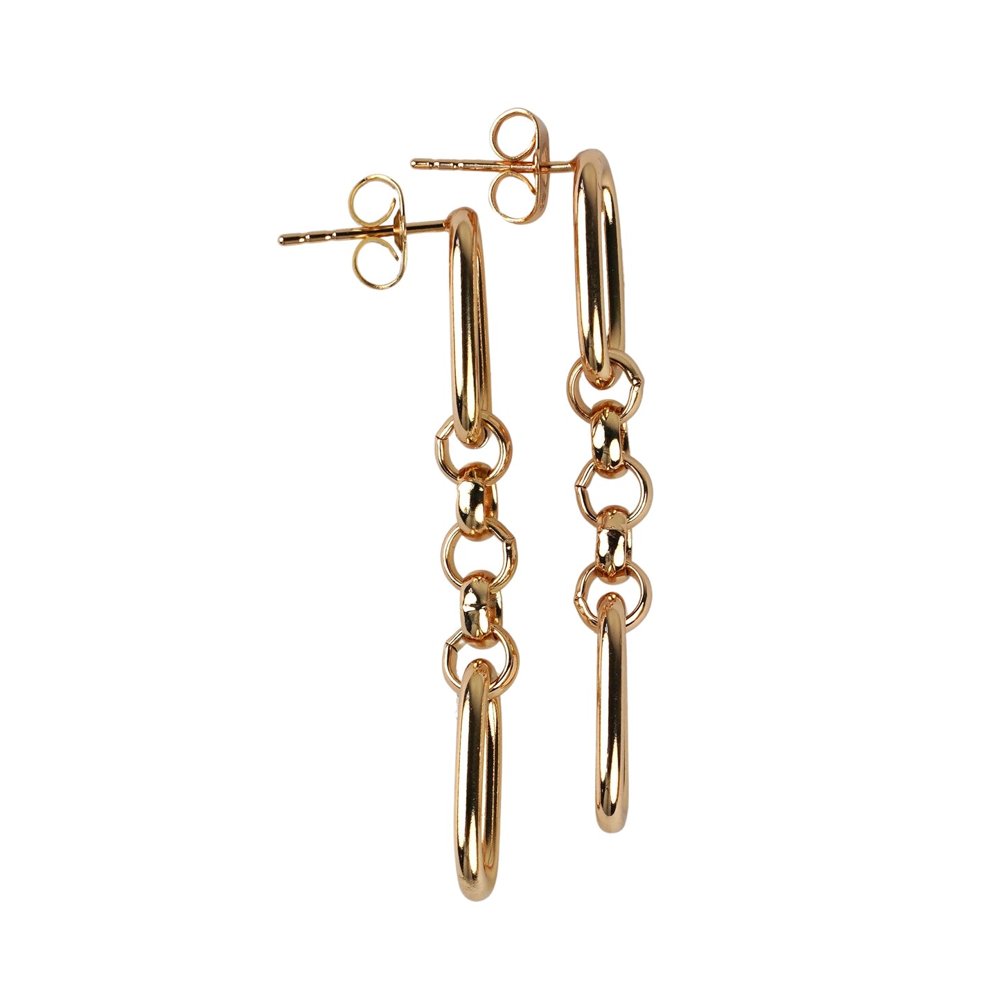 CC00790 Earrings 18K Gold Plated Brass