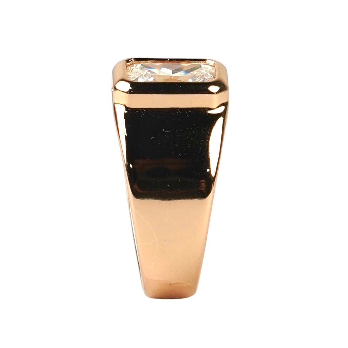 CC00856 Ring 18K Gold Plated Copper Cubic Zirconia