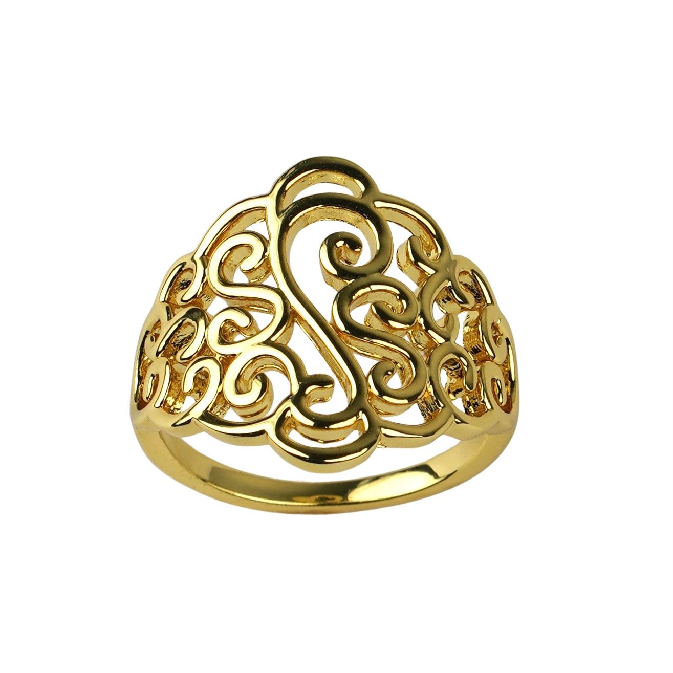 CC01501 Ring 18K Gold Plated Copper