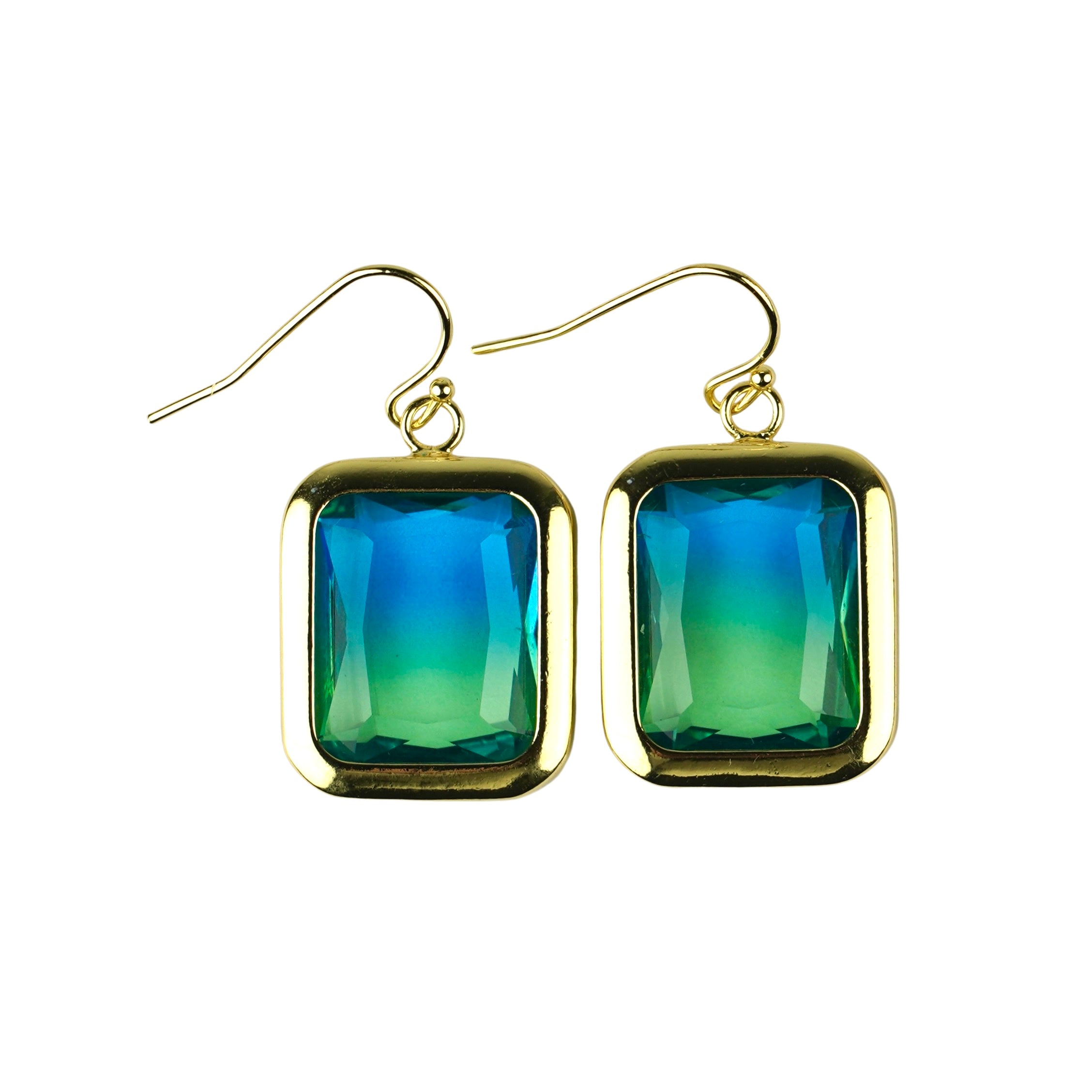 CC01549 Earrings 18K Yellow Gold Plated Alloy Crystal