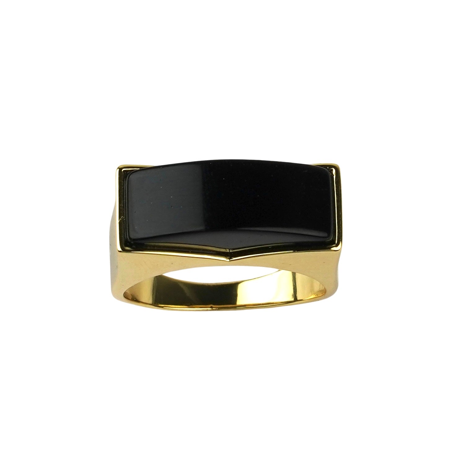 CC01599 Ring 18K Yellow Gold Plated Copper