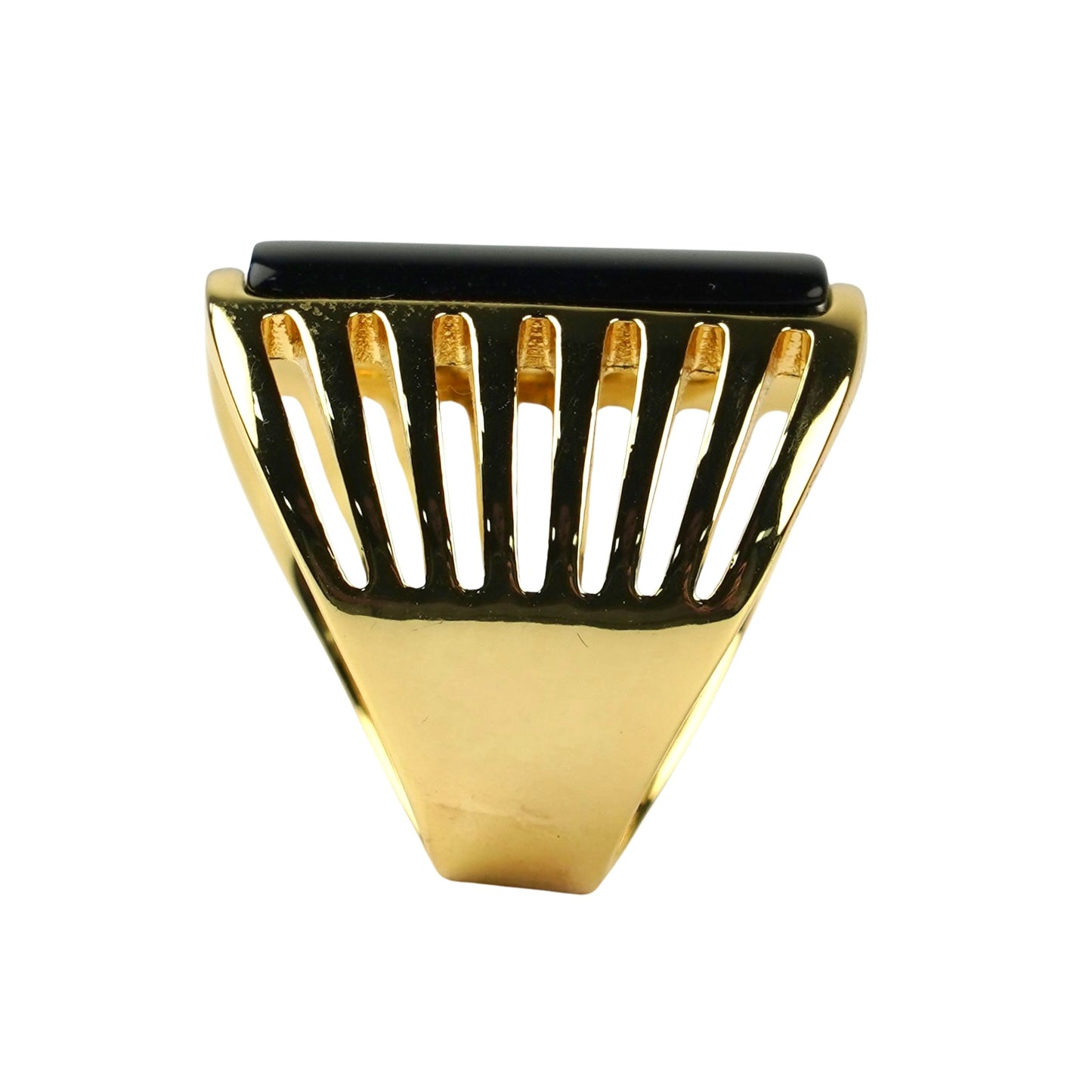 CC01603 Ring 18K Yellow Gold Plated Copper