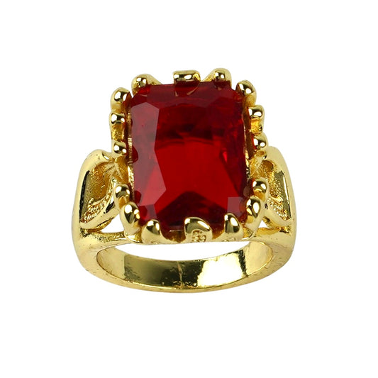 CC01964 Ring 18K Yellow Gold Plated Alloy Crystal