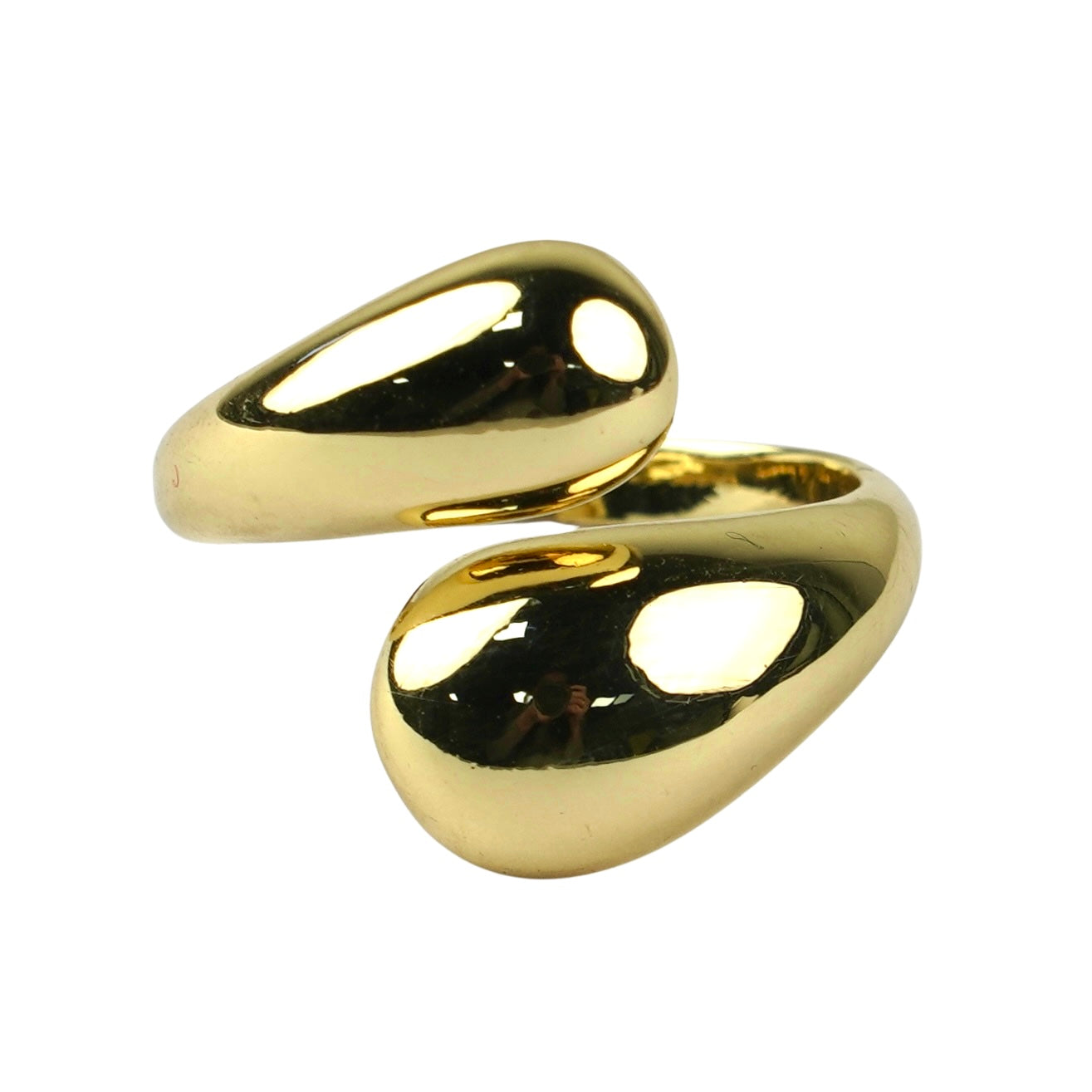 CC02096 Ring 18K yellow gold plated Copper