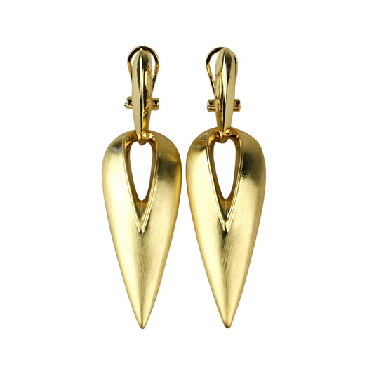 CC02280 Earrings 18K yellow gold plated Copper