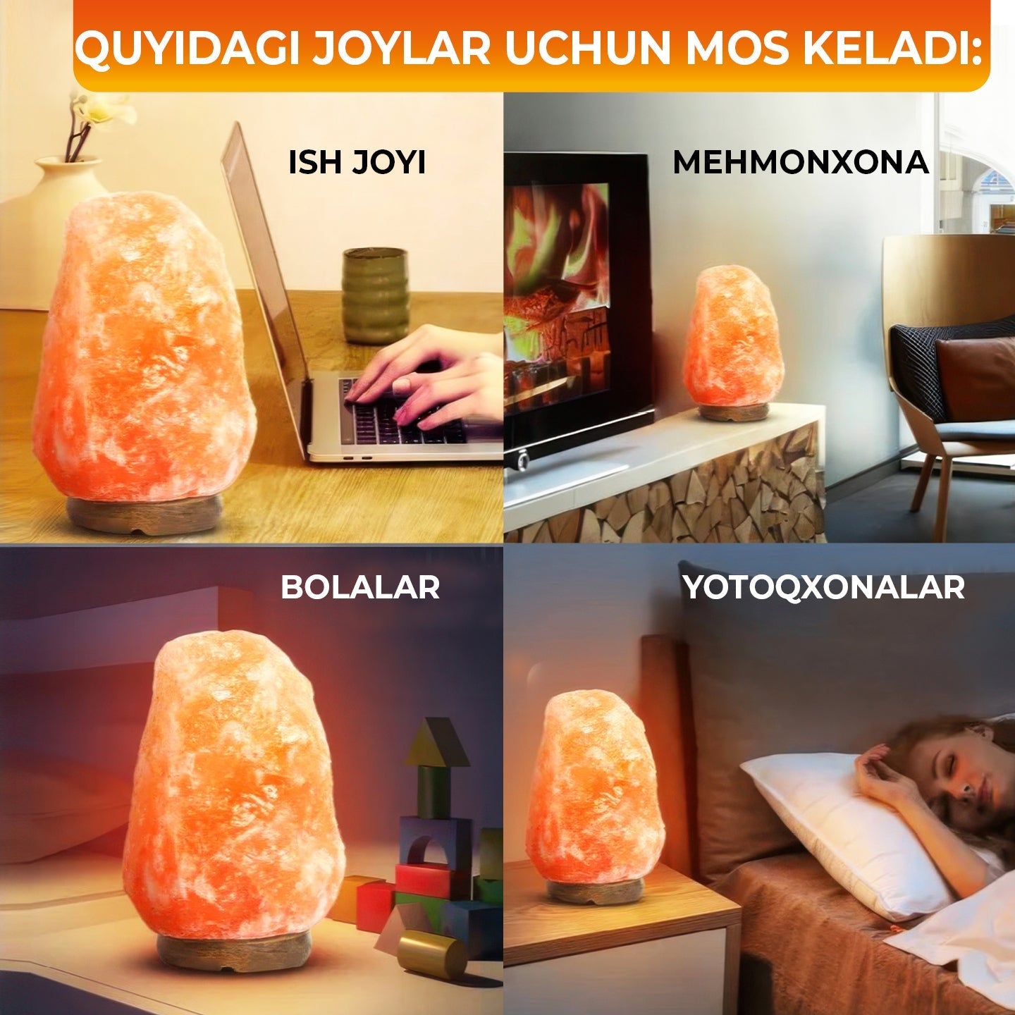 Salt lamp Sof Nur